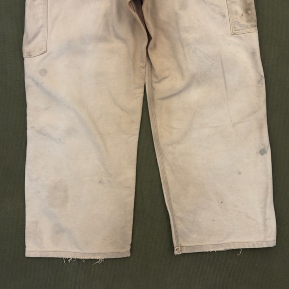 Vintage Carhartt Work Bib Overalls R01 - Picture 11 of 15